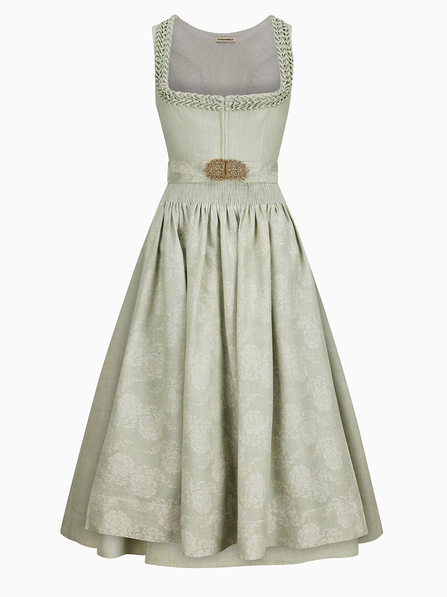 Gottseidank Dirndl Vreni smokegreen, 80lg #1