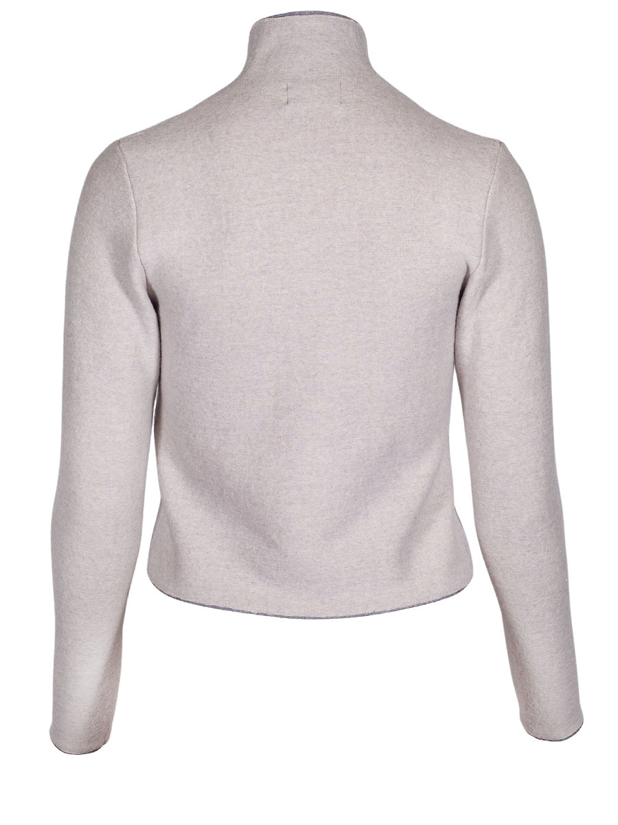 Stapf Walkjacke Bruna, Sommerwalk, ecrue, Kelchkragen #3