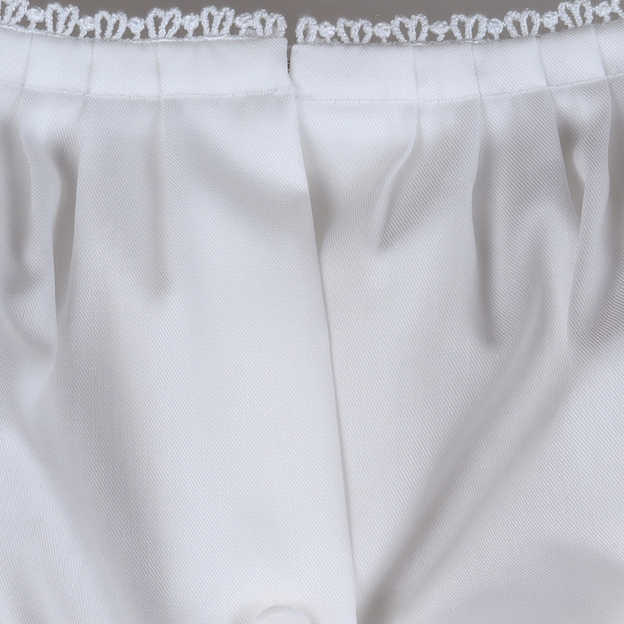 Waldorff Dirndlbluse, weiß, Spitzenärmel, elegant #4