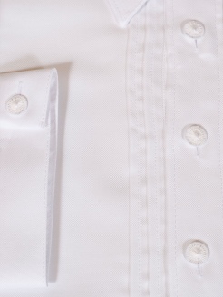Arzberger Trachtenhemd weiß, Liegekragen, Oxford Qualität